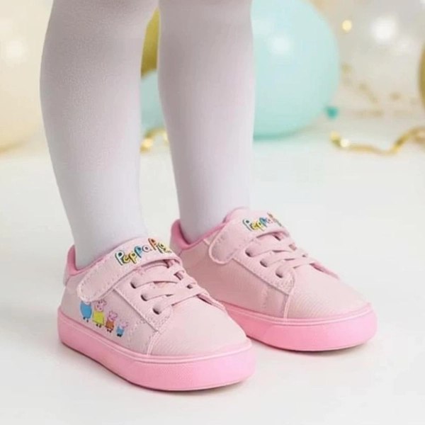 کفش بچگانه ونس بندی چرمی عروسکی پپاپیگ هانی بهروز